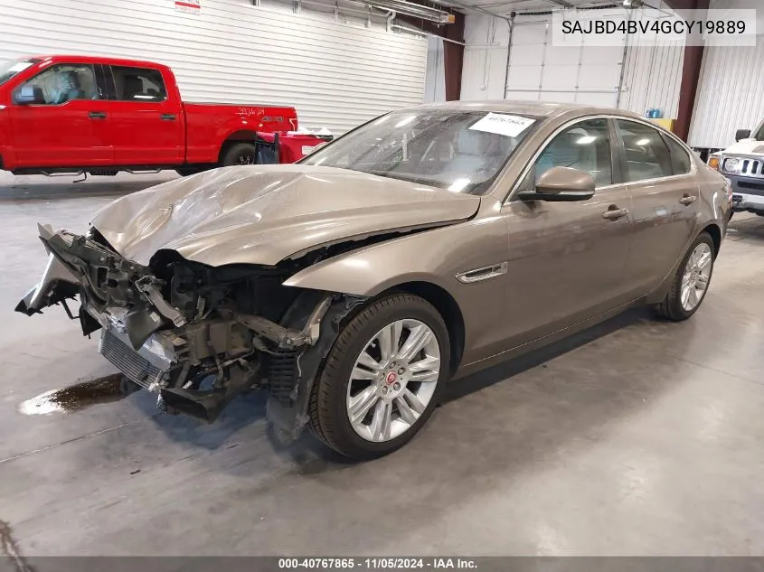 2016 Jaguar Xf 35T Premium VIN: SAJBD4BV4GCY19889 Lot: 40767865