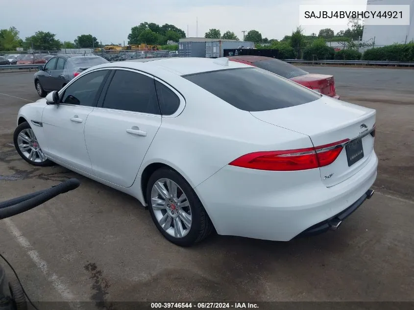 SAJBJ4BV8HCY44921 2017 Jaguar Xf 35T Premium