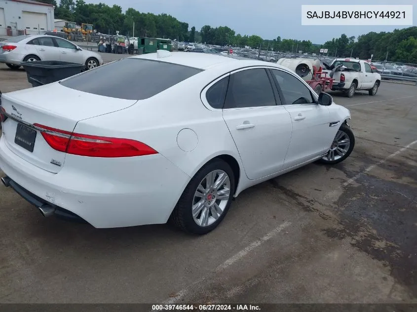 2017 Jaguar Xf 35T Premium VIN: SAJBJ4BV8HCY44921 Lot: 39746544