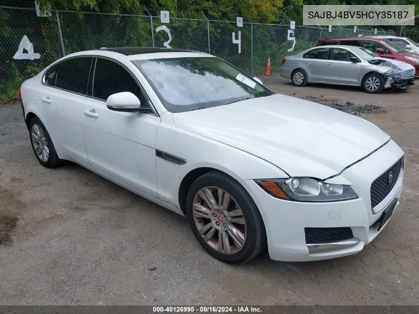 2017 Jaguar Xf 35T Premium VIN: SAJBJ4BV5HCY35187 Lot: 40126995