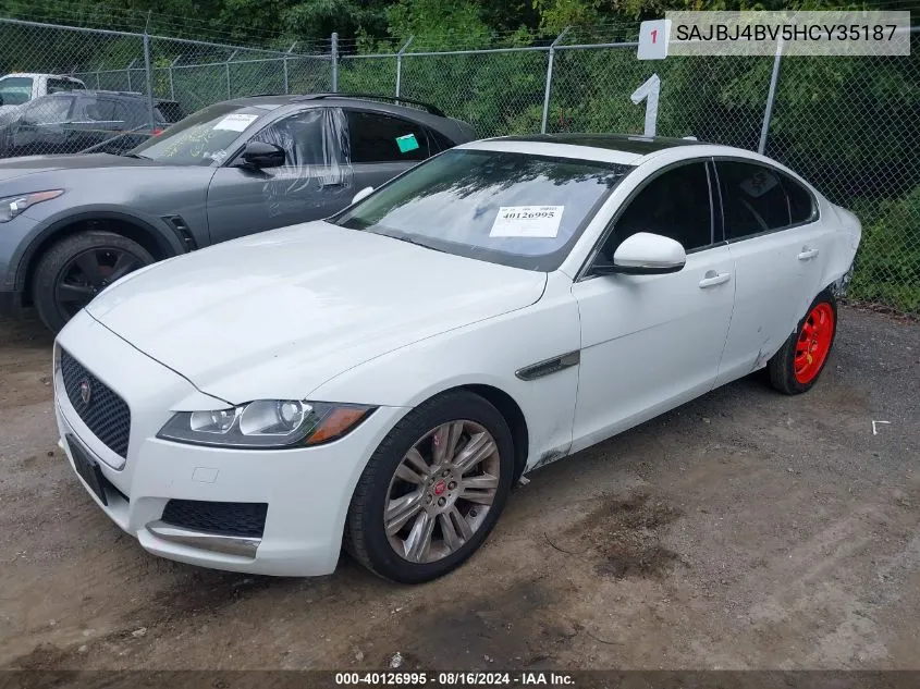 SAJBJ4BV5HCY35187 2017 Jaguar Xf 35T Premium