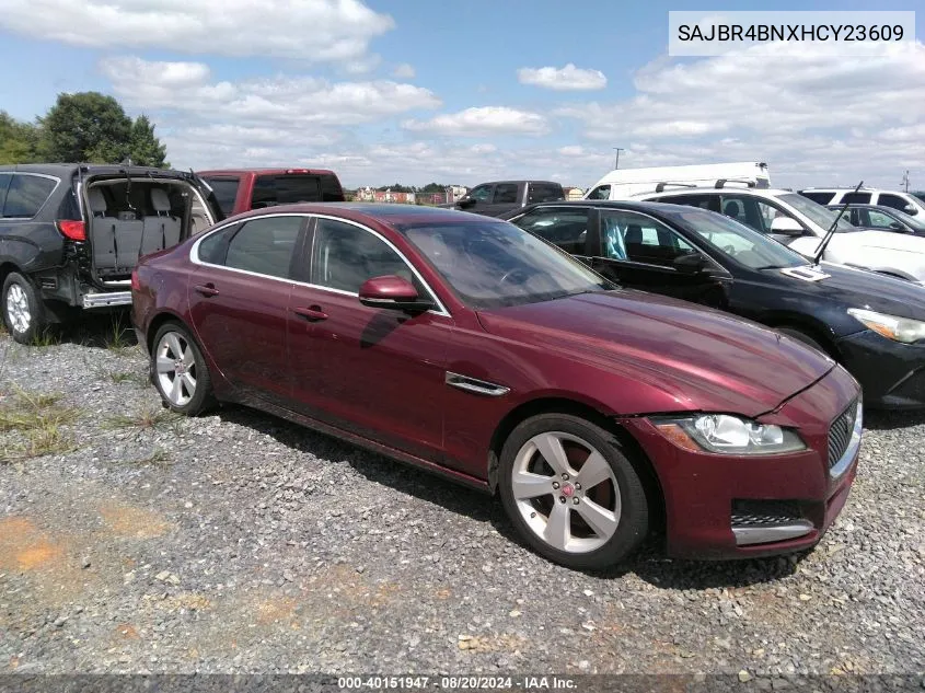 SAJBR4BNXHCY23609 2017 Jaguar Xf 20D