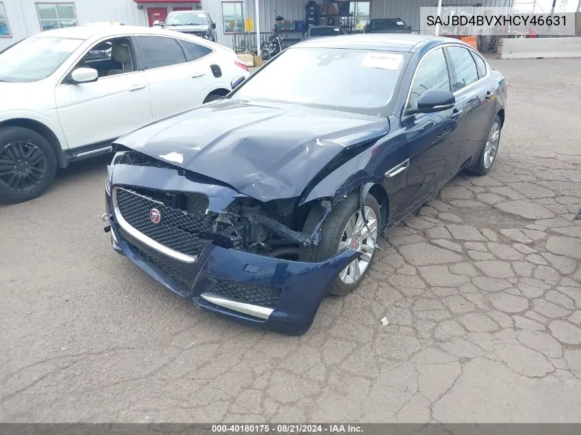 SAJBD4BVXHCY46631 2017 Jaguar Xf 35T Premium