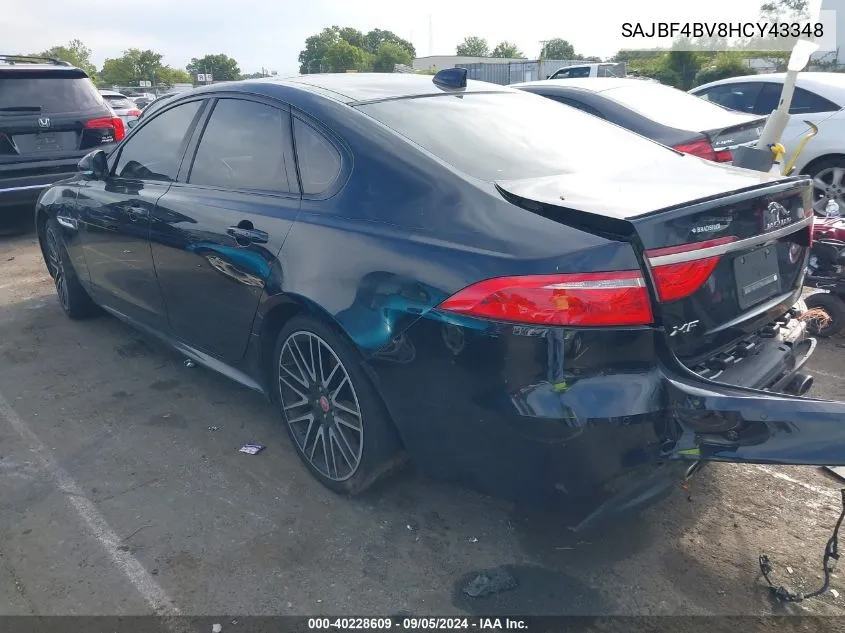 SAJBF4BV8HCY43348 2017 Jaguar Xf R - Sport