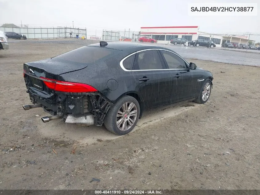 2017 Jaguar Xf 35T Premium VIN: SAJBD4BV2HCY38877 Lot: 40411910