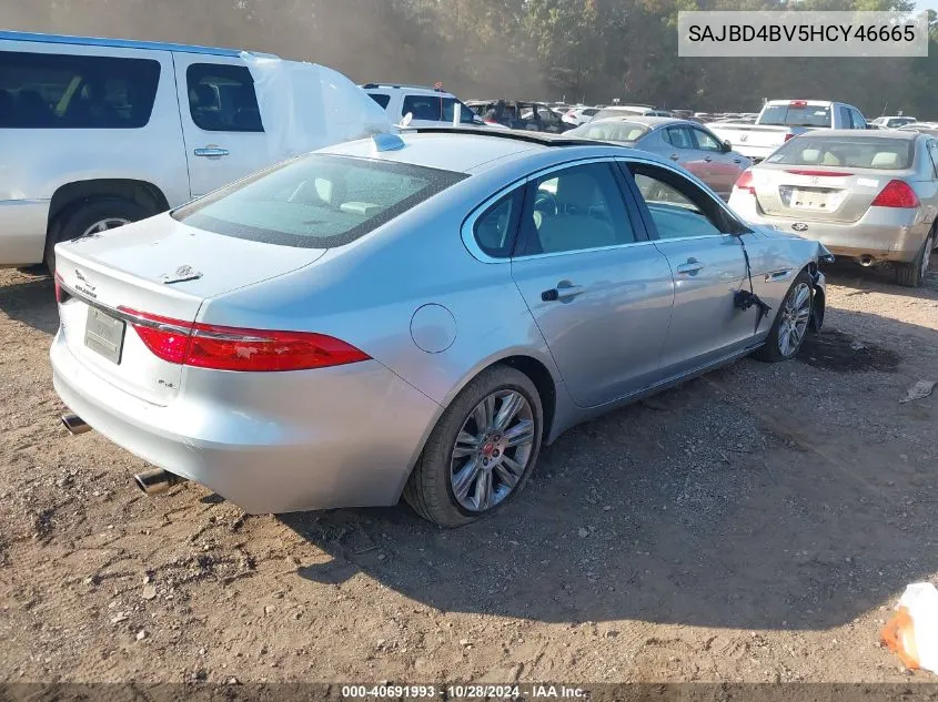 SAJBD4BV5HCY46665 2017 Jaguar Xf 35T Premium