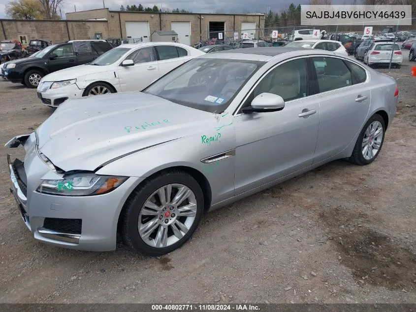 2017 Jaguar Xf 35T Premium VIN: SAJBJ4BV6HCY46439 Lot: 40802771