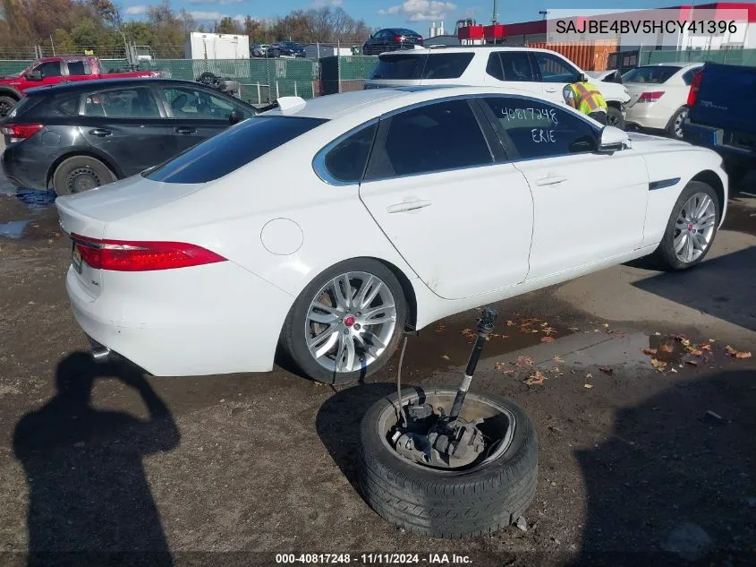 2017 Jaguar Xf 35T Prestige VIN: SAJBE4BV5HCY41396 Lot: 40817248