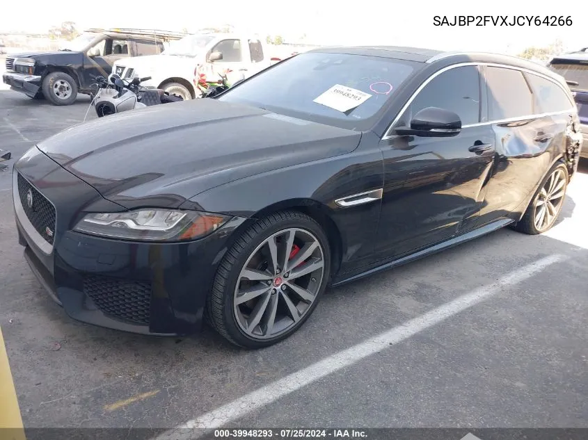 SAJBP2FVXJCY64266 2018 Jaguar Xf S First Edition