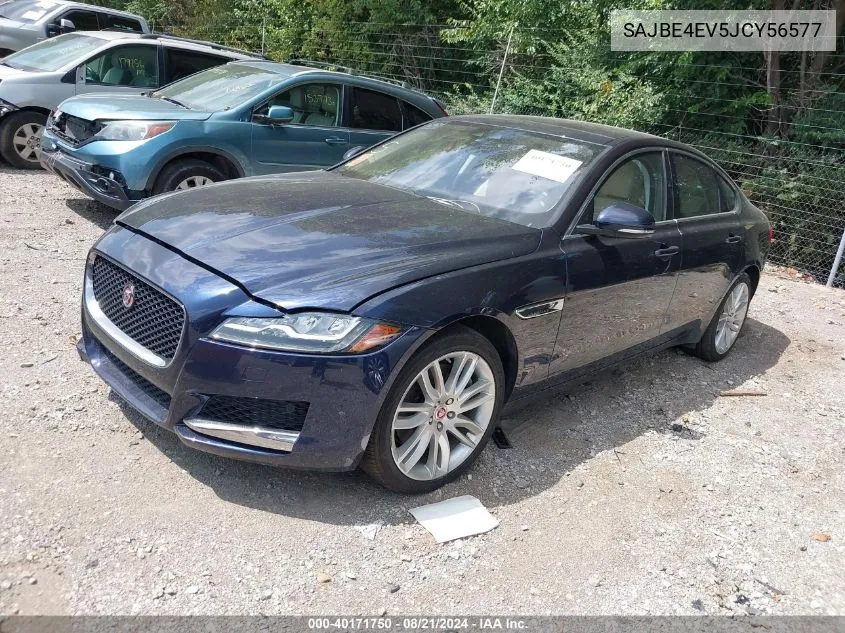 2018 Jaguar Xf 35T Prestige VIN: SAJBE4EV5JCY56577 Lot: 40171750