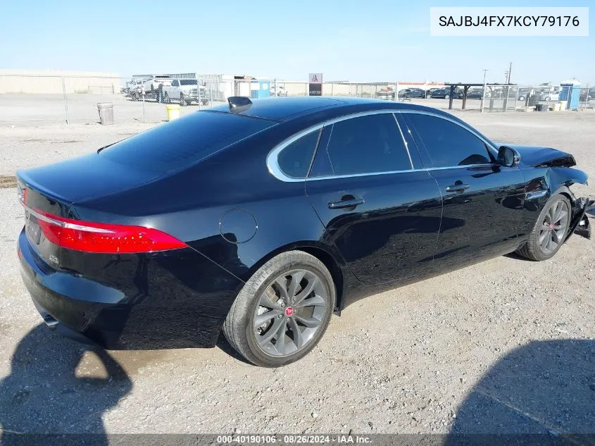 SAJBJ4FX7KCY79176 2019 Jaguar Xf 25T Premium