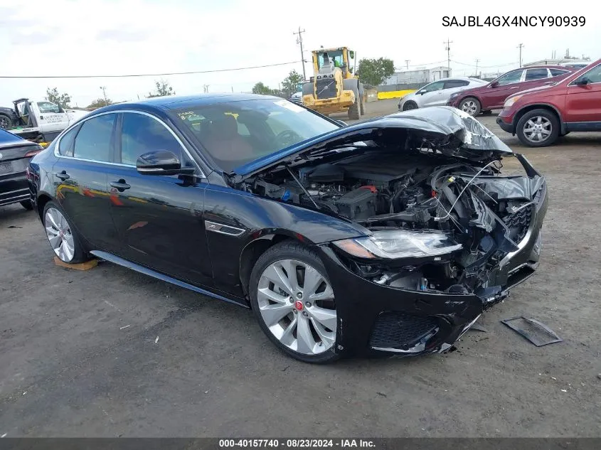 2022 Jaguar Xf R-Dynamic Se P300 Awd Automatic VIN: SAJBL4GX4NCY90939 Lot: 40157740