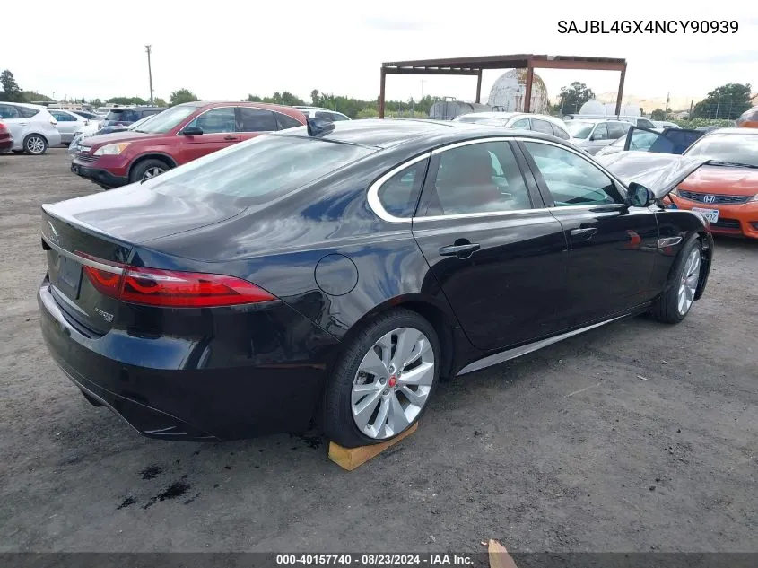 2022 Jaguar Xf R-Dynamic Se P300 Awd Automatic VIN: SAJBL4GX4NCY90939 Lot: 40157740