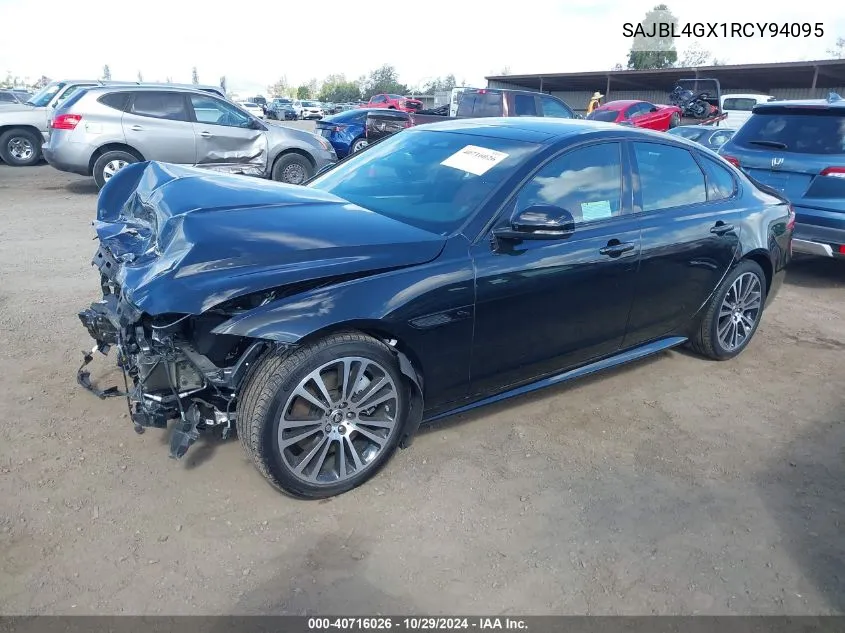 SAJBL4GX1RCY94095 2024 Jaguar Xf R-Dynamic Se P250 Awd Automatic