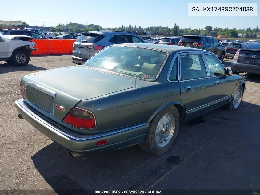 SAJKX1748SC724038 1995 Jaguar Vandenplas