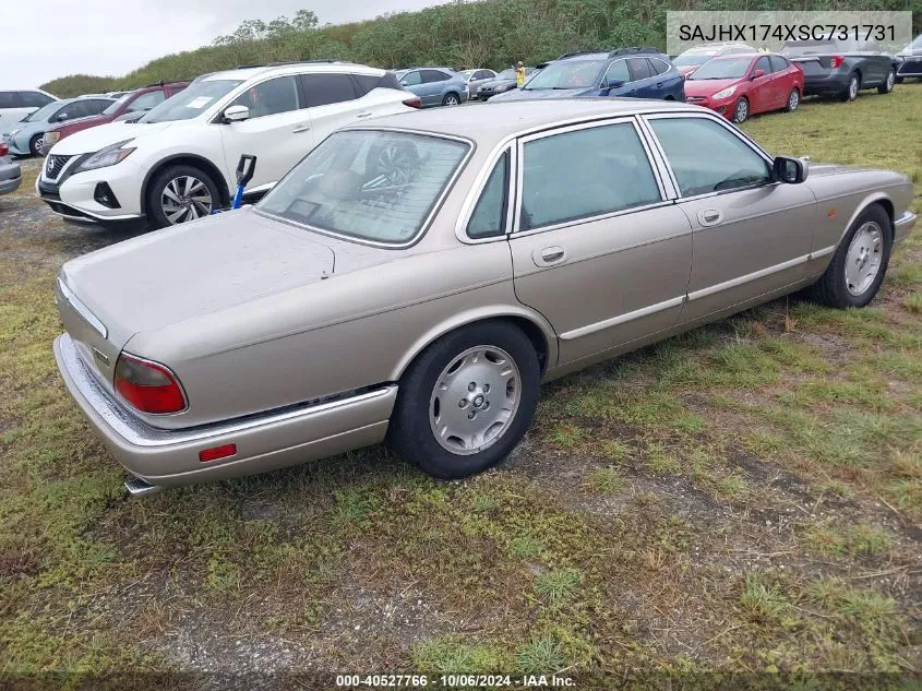 1995 Jaguar Xj6 VIN: SAJHX174XSC731731 Lot: 40527766