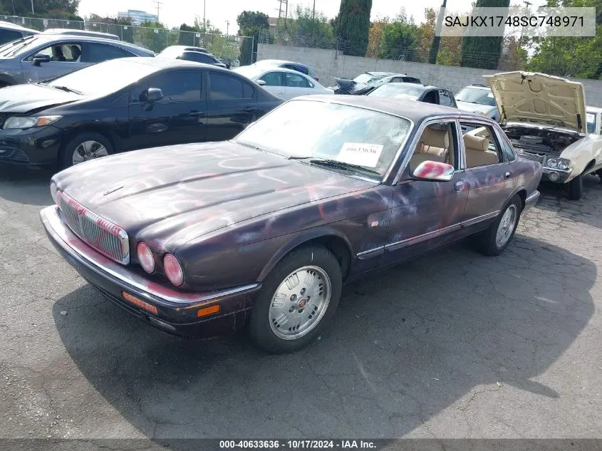 1995 Jaguar Vandenplas VIN: SAJKX1748SC748971 Lot: 40633636