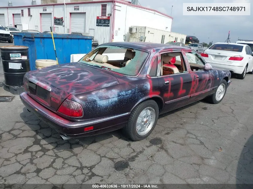 1995 Jaguar Vandenplas VIN: SAJKX1748SC748971 Lot: 40633636