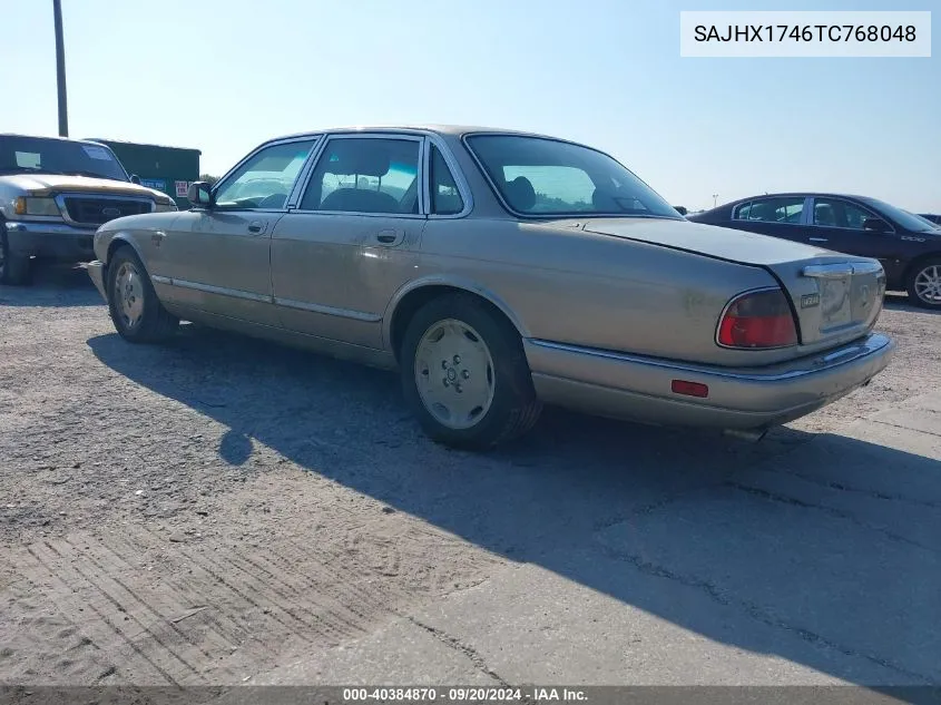 1996 Jaguar Xj6 VIN: SAJHX1746TC768048 Lot: 40384870