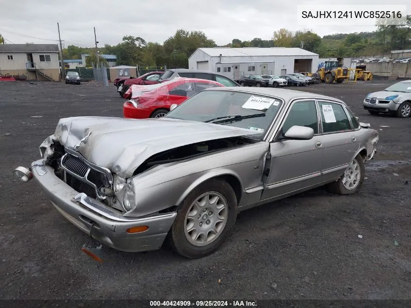 1998 Jaguar Xj8 VIN: SAJHX1241WC852516 Lot: 40424909