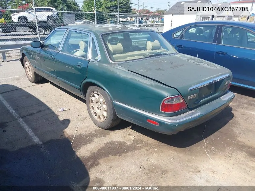 SAJHD1046XC867705 1999 Jaguar Xj8