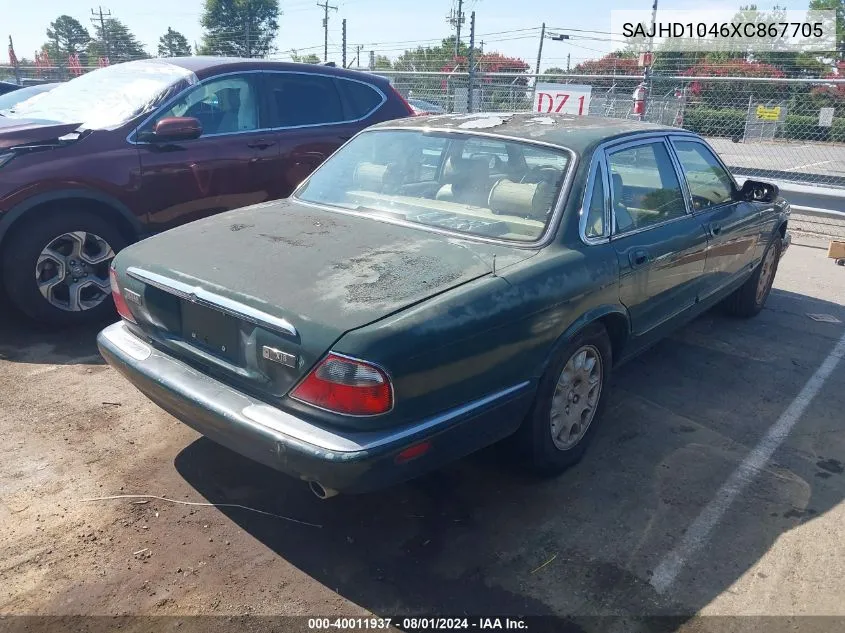 SAJHD1046XC867705 1999 Jaguar Xj8