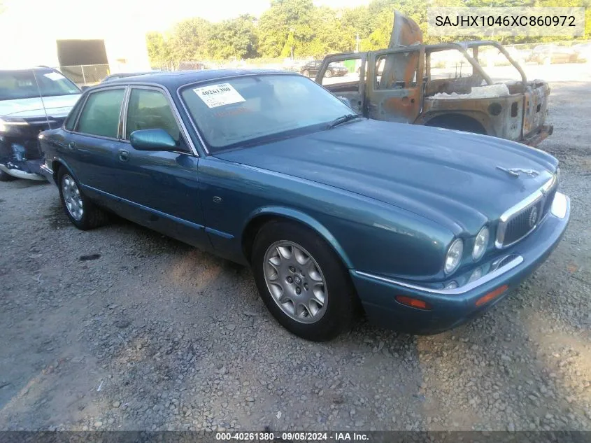 1999 Jaguar Xj8 VIN: SAJHX1046XC860972 Lot: 40261380