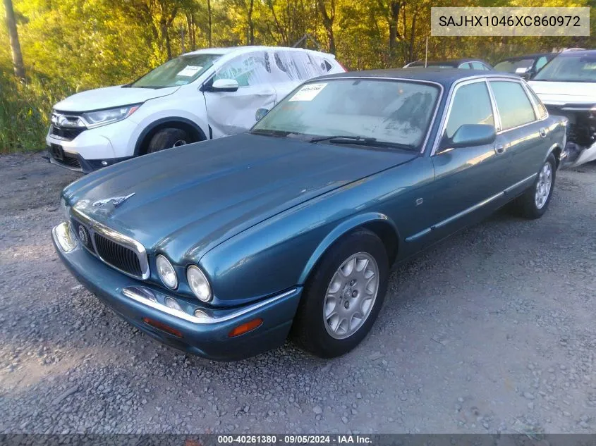 1999 Jaguar Xj8 VIN: SAJHX1046XC860972 Lot: 40261380