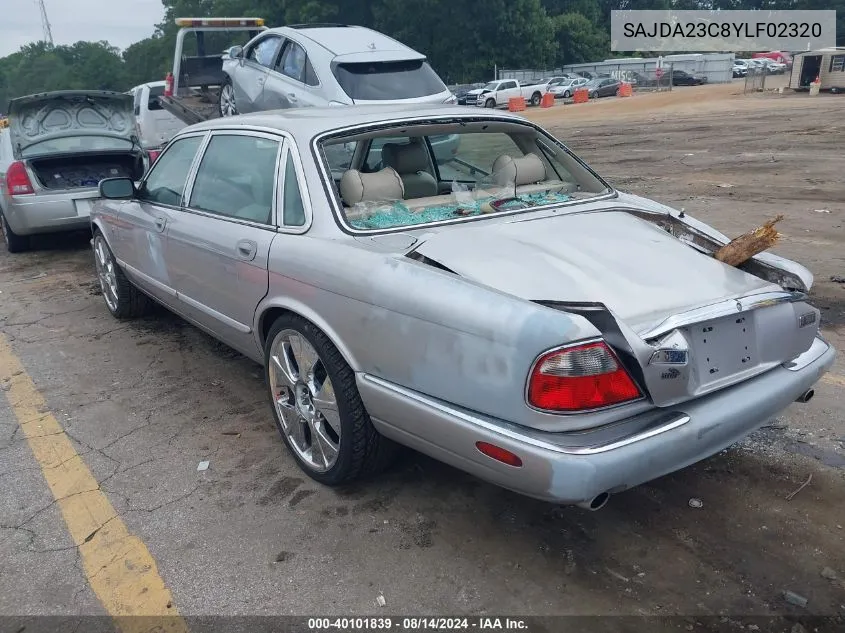 2000 Jaguar Xj8 L VIN: SAJDA23C8YLF02320 Lot: 40101839