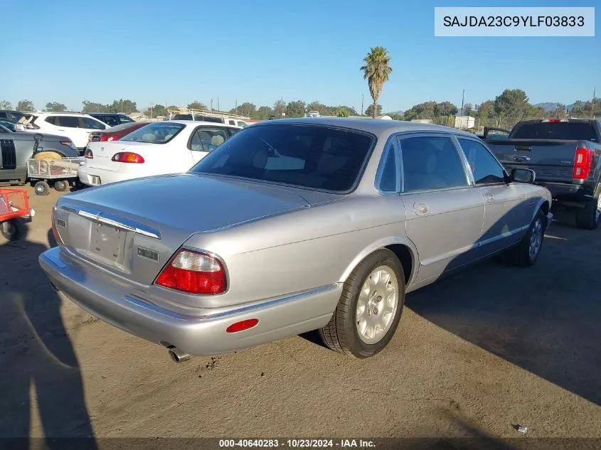 2000 Jaguar Xj8 L VIN: SAJDA23C9YLF03833 Lot: 40640283