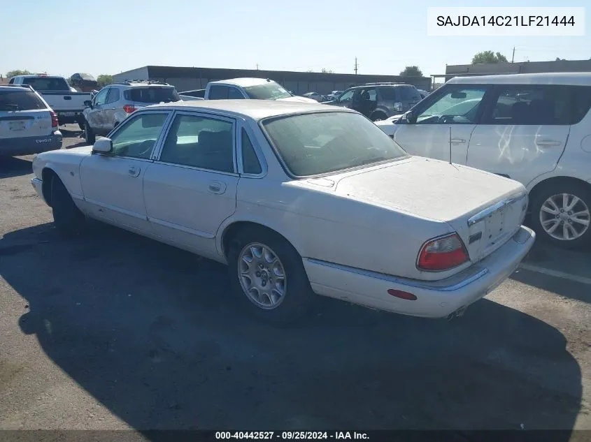 2001 Jaguar Xj8 VIN: SAJDA14C21LF21444 Lot: 40442527