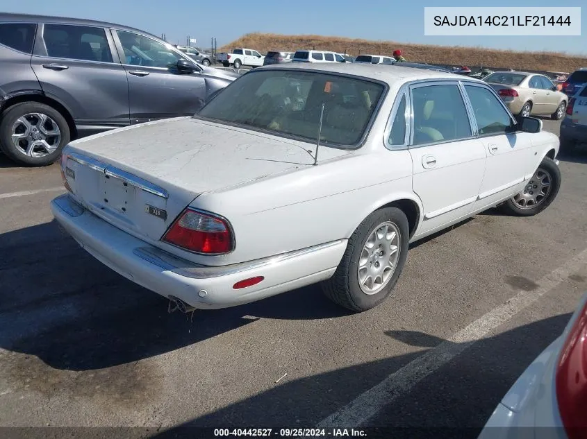 2001 Jaguar Xj8 VIN: SAJDA14C21LF21444 Lot: 40442527