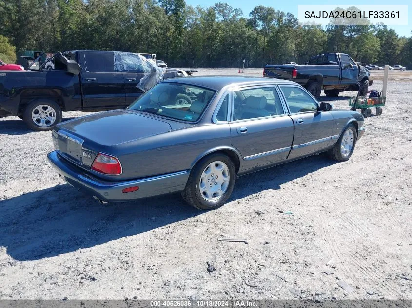 2001 Jaguar Xj8 Vanden Plas VIN: SAJDA24C61LF33361 Lot: 40526036