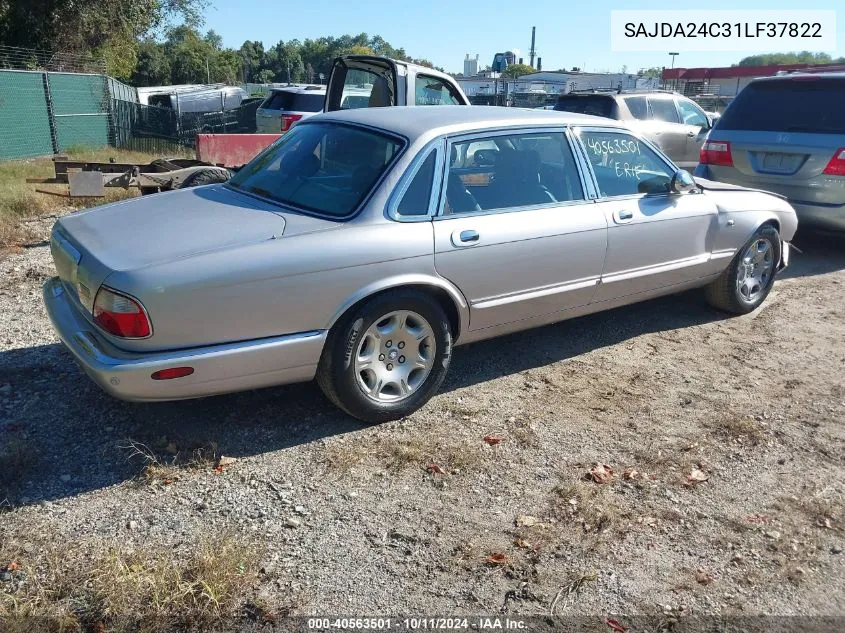 2001 Jaguar Xj8 Vanden Plas VIN: SAJDA24C31LF37822 Lot: 40563501