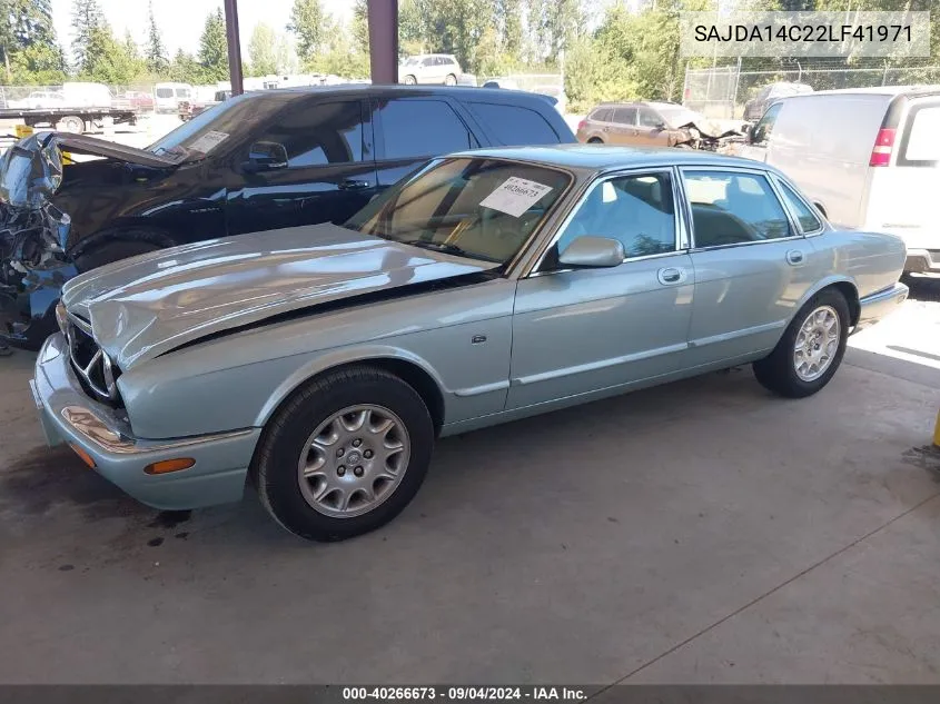 2002 Jaguar Xj8 VIN: SAJDA14C22LF41971 Lot: 40266673