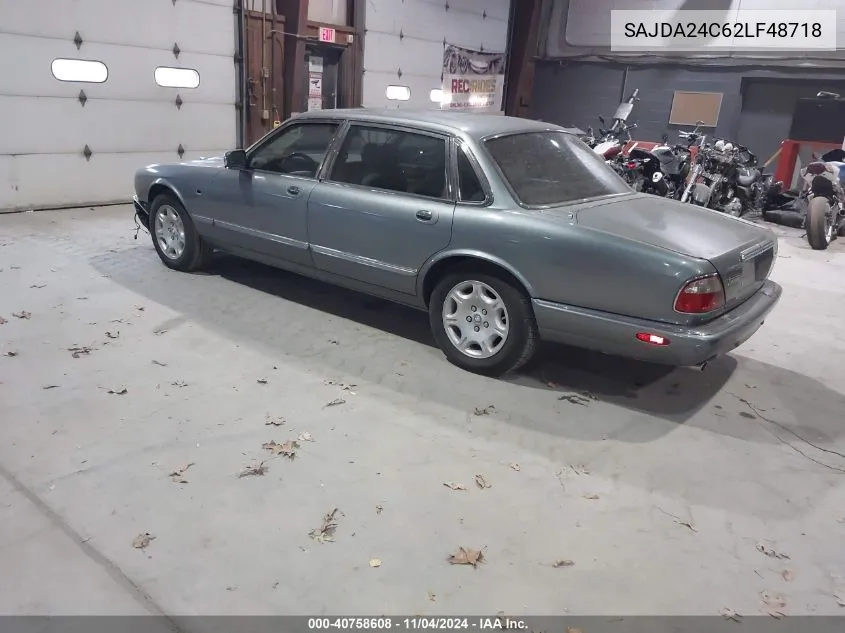 2002 Jaguar Xj8 Vanden Plas VIN: SAJDA24C62LF48718 Lot: 40758608