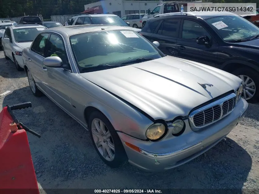 SAJWA71C74SG14342 2004 Jaguar Xj8