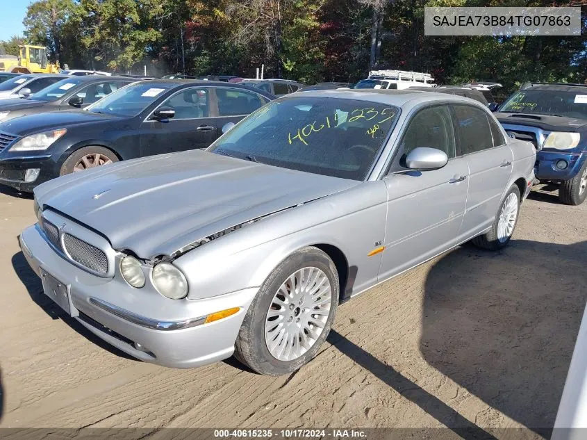 2004 Jaguar Xj Xjr VIN: SAJEA73B84TG07863 Lot: 40615235