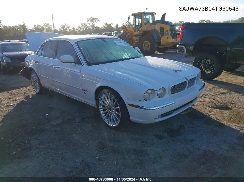 2004 Jaguar Xj Xjr VIN: SAJWA73B04TG30543 Lot: 40783008