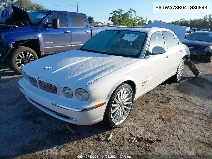 2004 Jaguar Xj Xjr VIN: SAJWA73B04TG30543 Lot: 40783008