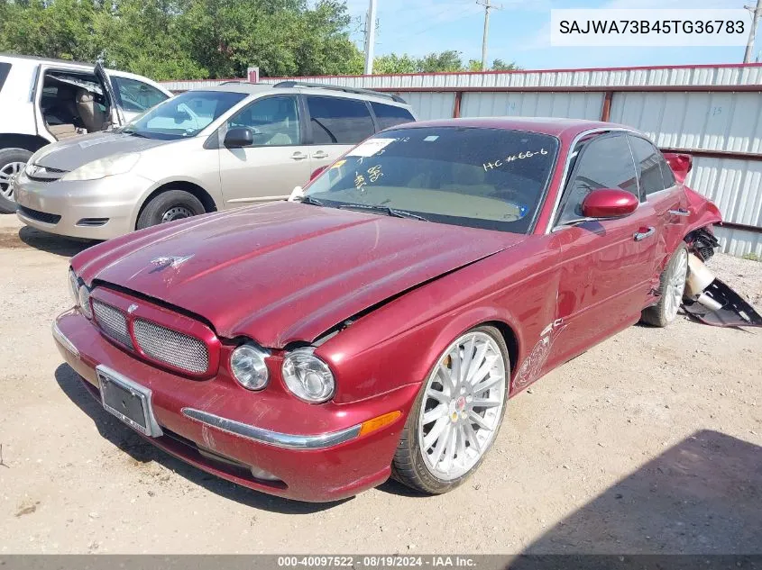 2005 Jaguar Xj Xjr VIN: SAJWA73B45TG36783 Lot: 40097522