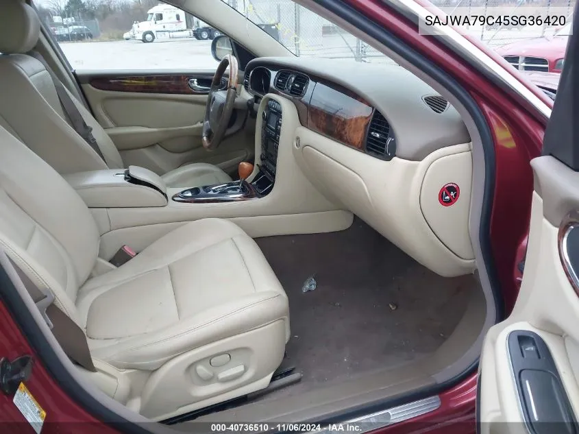 2005 Jaguar Xj Xj8 L VIN: SAJWA79C45SG36420 Lot: 40736510