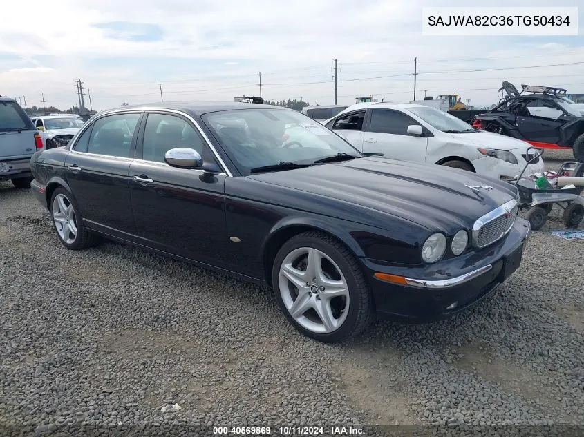 2006 Jaguar Xj Super V8 VIN: SAJWA82C36TG50434 Lot: 40569869