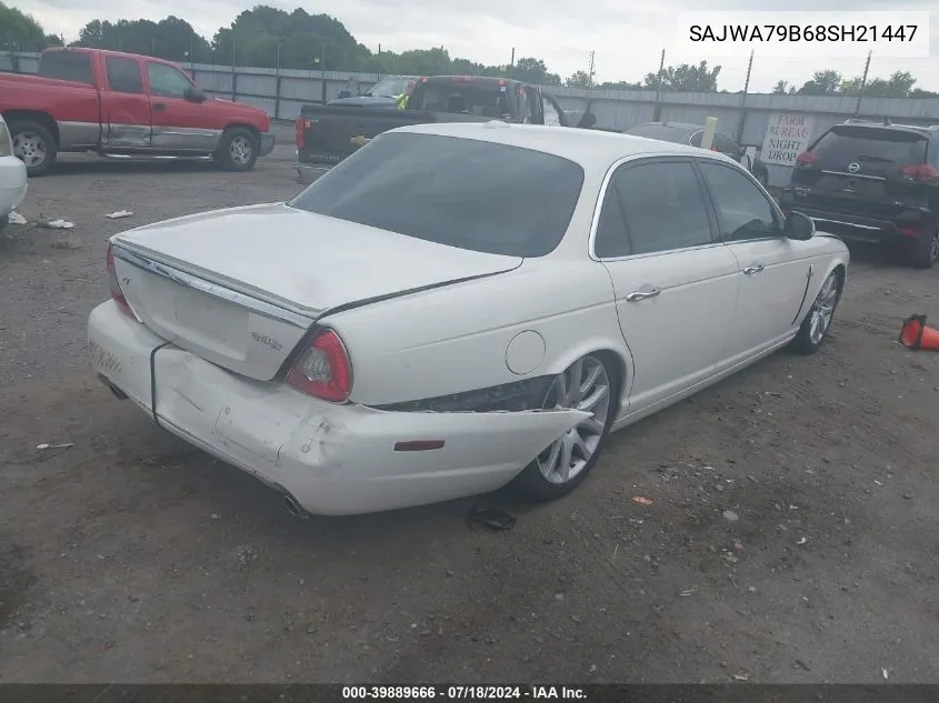 SAJWA79B68SH21447 2008 Jaguar Xj Xj8 L