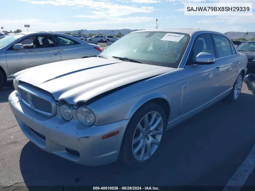 SAJWA79BX8SH29339 2008 Jaguar Xj Xj8 L