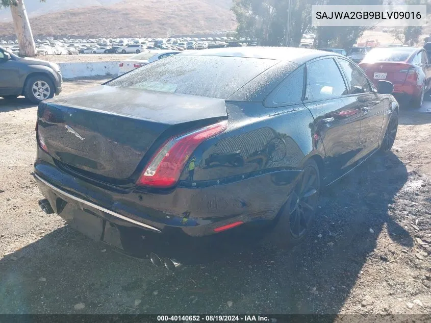 2011 Jaguar Xj Xjl VIN: SAJWA2GB9BLV09016 Lot: 40140652