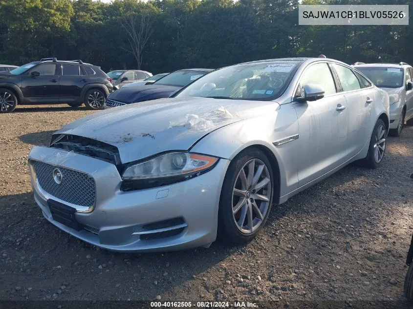 SAJWA1CB1BLV05526 2011 Jaguar Xj