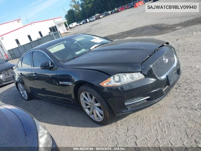 2011 Jaguar Xj VIN: SAJWA1CB9BLV09940 Lot: 40238194