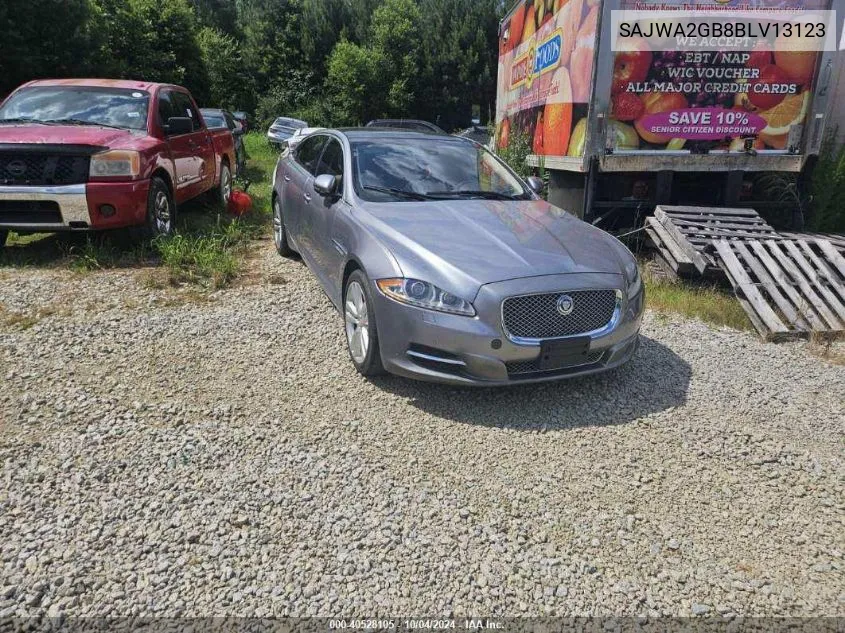 2011 Jaguar Xj VIN: SAJWA2GB8BLV13123 Lot: 40528105