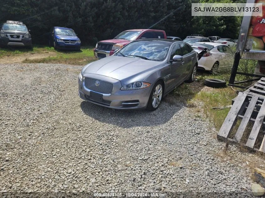 2011 Jaguar Xj VIN: SAJWA2GB8BLV13123 Lot: 40528105